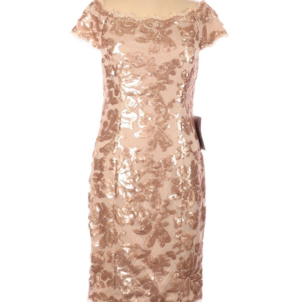 Js Collections Mother Of The Bride Sequined Dress - image 1